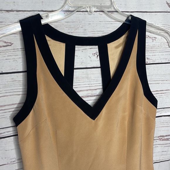 Jay Godfrey 100% Silk Color Block Dress Sz 6! - Picture 4 of 10